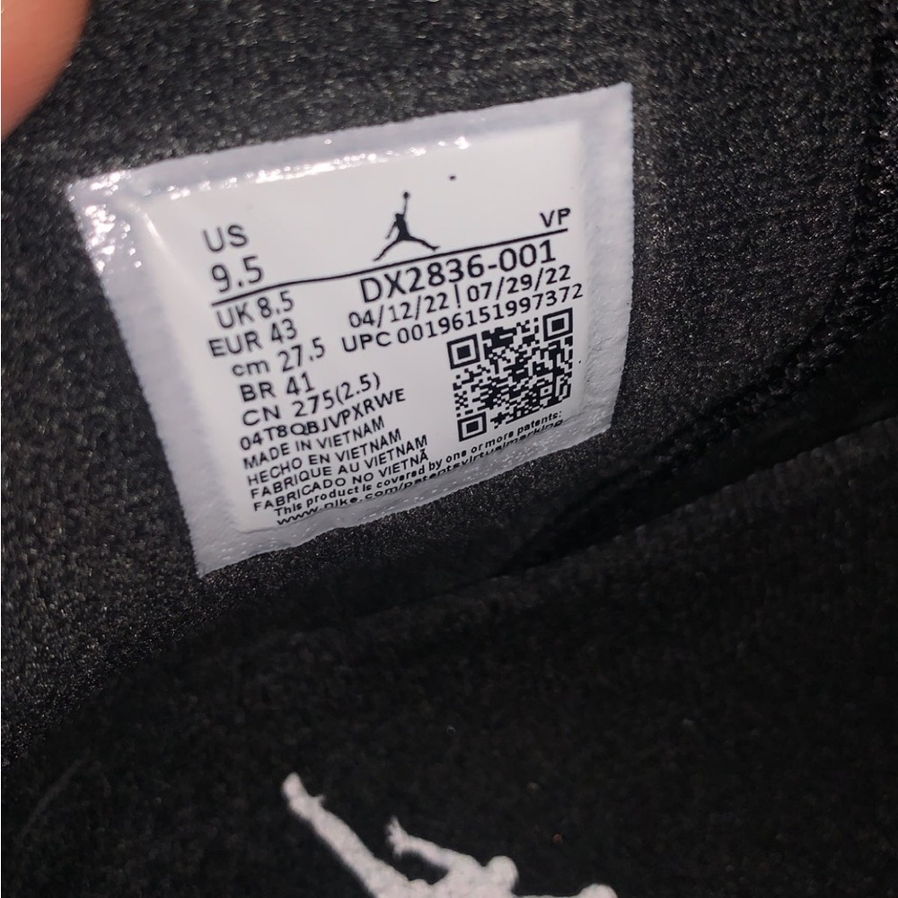 Jordan 6 black/metallic - Picture 6 of 10